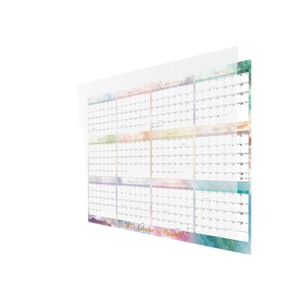 China Spiral Bound Custom Wall Calendar With Holiday / Seasonal Theme And Full Color Printing for sale