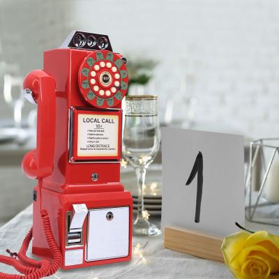 China Memorable Event Recording Guest Book Red Birthdays Voicemail Guest Book Phone for sale