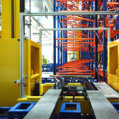 Китай Хранилищная система Asrs Racking System Stacker Crane 1T Легкая средняя продается