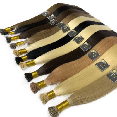 China Healthy Natural Luster LN Factory Wholesale Hair I Tip Hair Extensions 100% for sale