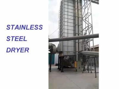China Tipo secador de 35 Ton Per Batch No Auger de grano con el material de acero inoxidable en venta