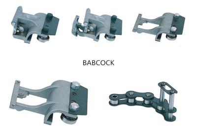China Pinclip Babcock Stenter Machine Parts Chain Pin Plate Pin Holder For Textile Machine for sale