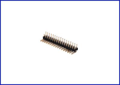 China Pitch 2.54mm male connector black 34P H2.5 Black PC2.8 PA4.0 Gold-plated Environmental protection for sale