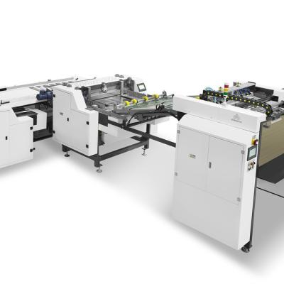 China Factory Hot Sale High Speed Automatic Carton Box Packaging Cutter Rigid Hardpaper Cutting Machine for sale