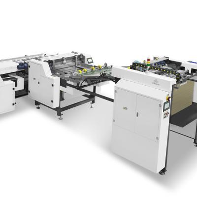 China Factory Factory High Speed Automatic Rigid Ring Box Packaging Cardboard Cutting Machine for sale
