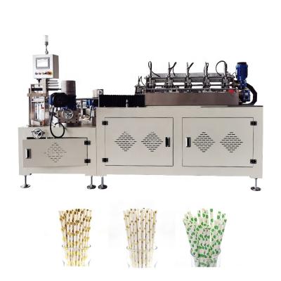 China Hotels Full Automatic High Speed Multi Cutters Paper Straw Machine Paper Straw Making Machine Paper Drinking Straws Making Machine for sale