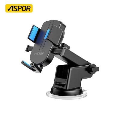China 360 Degree Factory Universal Adjustable Rotation Adjustable ASPOR A570 Dash Car Phone Holder Cell Phone Holder For Mobile 360 Degree Rotatable Fit for sale