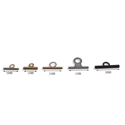 China Fashionable Multiple Color Alloy OT Buckle Metal Small Size Accessories For Bag Purse Strap for sale