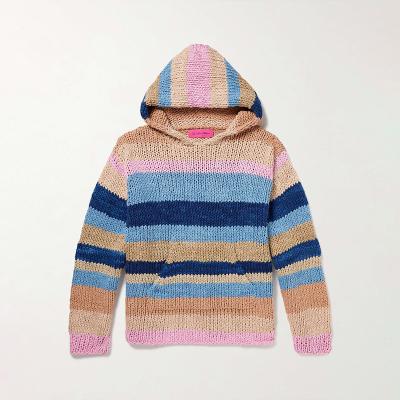 China Newest Fashion Fringe Anti-wrinkle 2022 Custom Hooded Sweater Autumn Sweaters Knit Hoodie Sweatshirt Pullover Sweaters for sale
