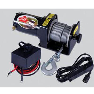 China P2000-1A electric winch light winch,12v winch motor,fishing winch for sale