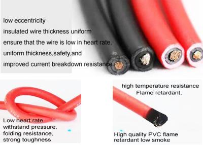 China 4mm XLPE 12AWG PV gelijkstroom de Zonnevlam van de Kabel Enige Kern - vertrager voor Zonnestelsel Te koop