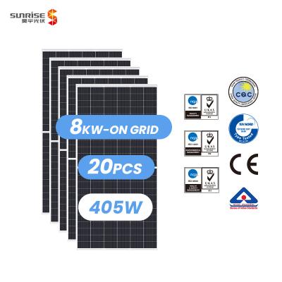 China Home Residential Solar Roof Systems 8kw 10kw 3kw 5kw Complete Solar Power System Off Grid Solar Rooftop Solar Power Systems for sale