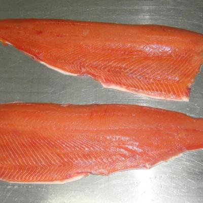 China Low-CARB Salmon Fillet Products Fish Bellies Sliced Fresh Frozen 13Cm 14Cm for sale