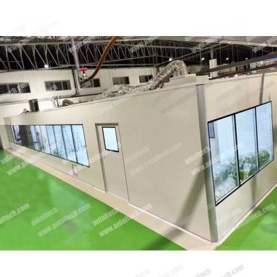 China Hepa Filter Clean Booth Medical ISO 7 Modular Clean Room for sale
