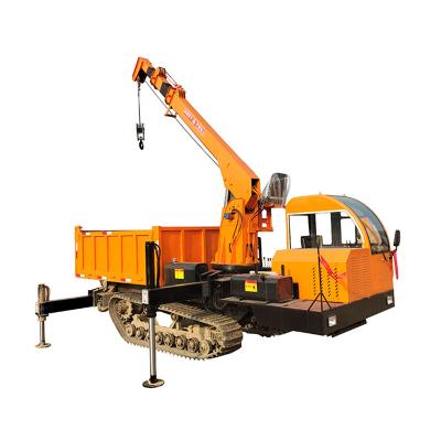 China Other China Manufacture Professional Crawler Mounted Small Portable Vending Crane for sale