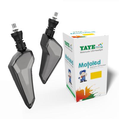 Китай 6500k Температура света DC12V Мотоцикл светодиодный поворотный свет с дизайном водяной лампы продается