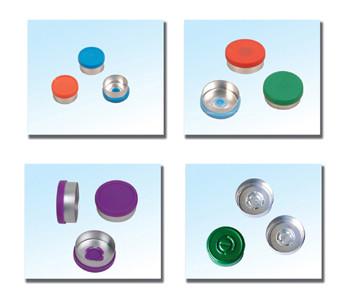 China Pharmaceutical Flip off Aluminium Cap OEM 15mm 20mm 26mm 28mm 32mm for sale