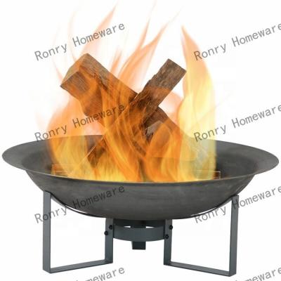 China Stocked Portable outdoor patio camping Barbecue stove round brazier fire pit Outdoor heated charcoal burning barbecue fire pit for sale