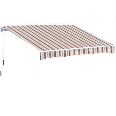 China Anti-UV Shade Caravan with Commercial Balcony Awnings and Door Shades for sale