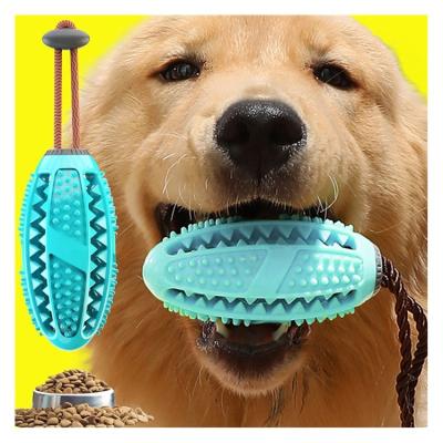 China Sustainable Toy For Aggressive Chewer Eco Friendly Dog Treat Dispenser Interactive Natural Rubber for sale