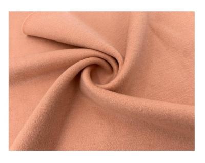 China Premium plain weave double-sided fleece thermal fabric acrylic blended fabric for clothing and bedding for sale
