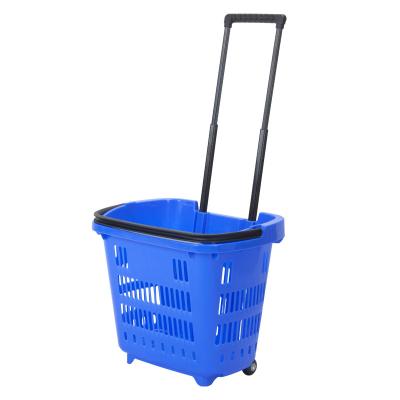 China Outdoor Custom Flexible Soft Plastic Shopping Baskets PP Supermarket Supermarket NC 45*33*90cm SHUNTAT; GUA 35kg 34L 602 outdoor/supermarket for sale