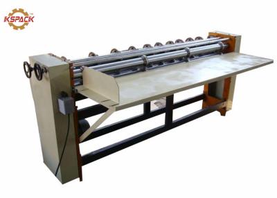 China 1800 máquina que arruga del corte rotatorio de cuatro barras, divisores de la caja de cartón acanalado para la hoja acanalada en venta
