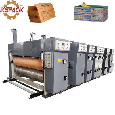 Cina Macchina ondulata automatica dell'incartonamento, macchina dell'incartonamento del cartone di Slotter della stampante in vendita