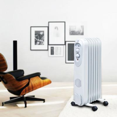 China Safely 220V-240V/1500W Electric Thermal Room Heater Oil Filled Heater for sale
