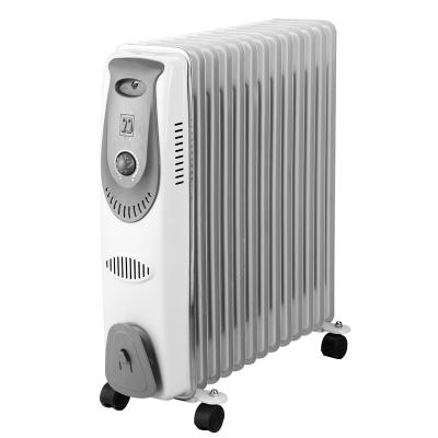 China Household Hot Selling Electric Radiator 2500W Oil Heater Oil Filled Radiator for sale