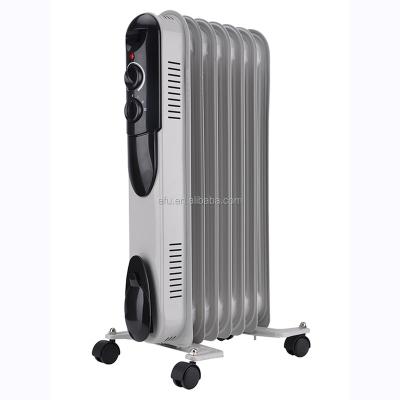 China 7fins 9fins 11fins Indoor Use Freestanding Or Desktop Radiator Filled Oil Heater for sale