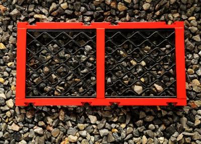 China Anti - bloqueo de la abertura resistente de la pantalla 1.5mm-45m m del acero inoxidable de la arpa en venta