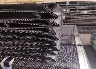 Chine Construction vigoureuse de résistance à l'usure de grillage d'écran de vibration d'armure toile à vendre