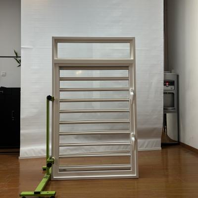 China Glass Blade Aluminium Louver Window Modern Aluminium External Window Louvres Large for sale
