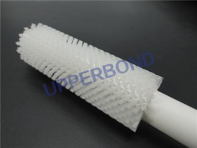 China Escova branca de limpeza do rolo de nylon industrial para a máquina do cigarro MK9 à venda
