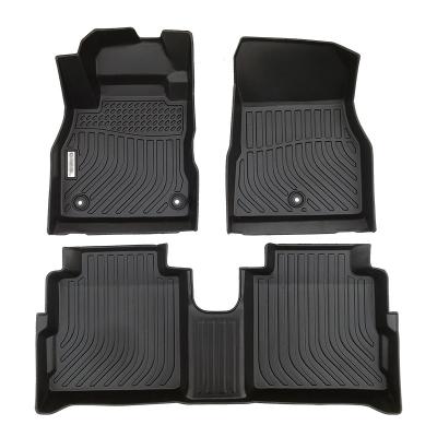 China china car mat manufacturer car accessories luxury strip 3D car floor mats for genesis G70 G80 mats for sale