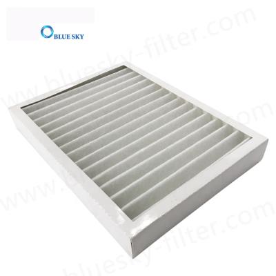 China Non-original Customized 330x250x43mm Pleated White Paper Frame Cotton Filters Compatible With Air Purifier Filter for sale