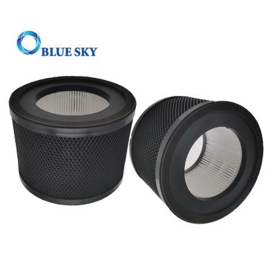 China Non-original 3-in-1 HEPA Cylindrical Air Filters Compatible with TaoTronics TT-AP001 / VAVA VA-EE014 Air Purifiers for sale