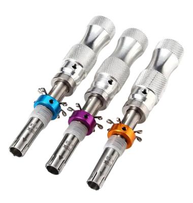 China Blue Plum Blossom Lock Opener Tool Set 3pcs For Smooth Lock Picking for sale