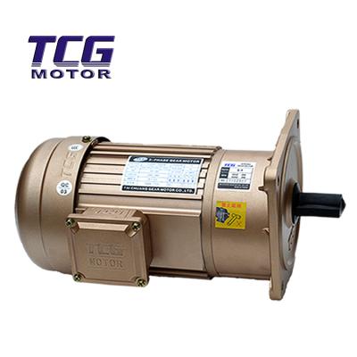 China 220V/380 Phase Low Speed Vertical TCG 1/3 Drip-proof Asynchronous Motor Mounted AC Gear Motor for sale
