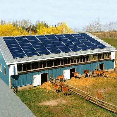 China Sistema solar montado à terra galvanizado para a estufa à venda
