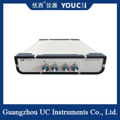 Chine Compteur de puissance optique à adapteur LC à 4 canaux contrôlé par PC avec sonde intégrée à vendre
