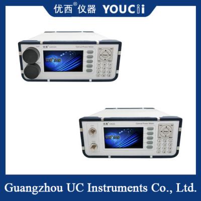 Chine Tableau de type Dual Channel Optical Power Meter avec prise +9~-66dBm à vendre
