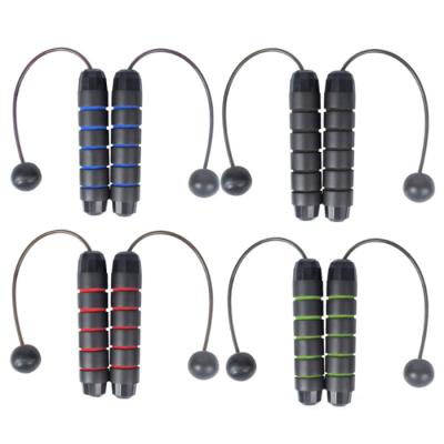 China Fitness Speed Wireless Boxing Adjustable Cable Weighted Weighted Rope Less Jump Rope for sale