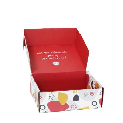 China Wholesale Custom Mailing Supplies Recyclable Logo Corrugated Box Mailing Boxes For Packiging for sale