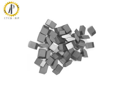 China Plastic - Steel Cutting Carbide Saw Tips / Tungsten Carbide Turning Tips Heat Resistance for sale