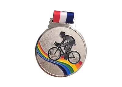 China Medalhas feitas sob encomenda da concessão do chapeamento de prata brilhante para a memória BV Certiflcate da empresa à venda