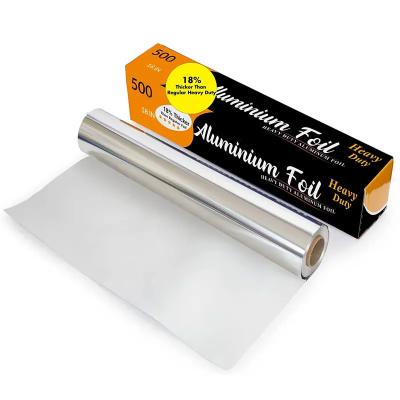 China Food Grade Kitchen Paper Aluminum Foil Roll For Cooking for sale