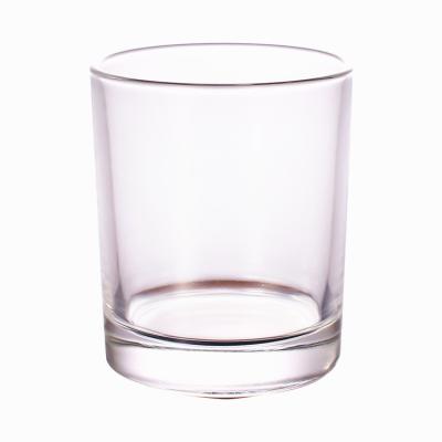 China High Qiality Glass Transparent Candle Cup Candle Cup Jar for sale
