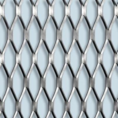 China Staaldiamant 0.1mm Dia Galvanized Expanded Metal Lath Te koop